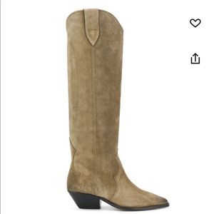 NWT Isabel Marant Denvee boot in color taupe size 39